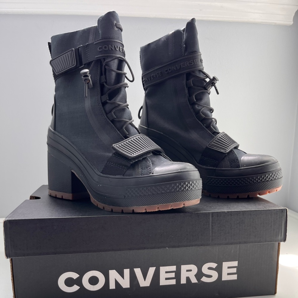Converse: Women’s Black Chuck Taylor All Star Boot